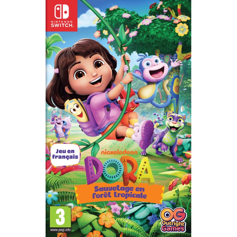 BANDAI NAMCO Entertainment Dora: Rainforest Rescue Standard French Nintendo Switch