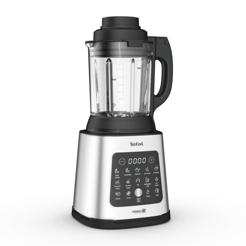 Tefal Perfectmix Cook BL83SD 1.75 L Tabletop blender 1400 W Black Stainless steel