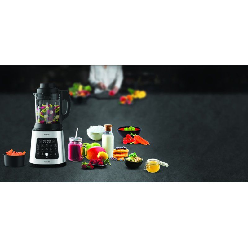 Tefal Perfectmix Cook BL83SD 1,75 L Mélangeur de table 1400 W Noir, Acier inoxydable