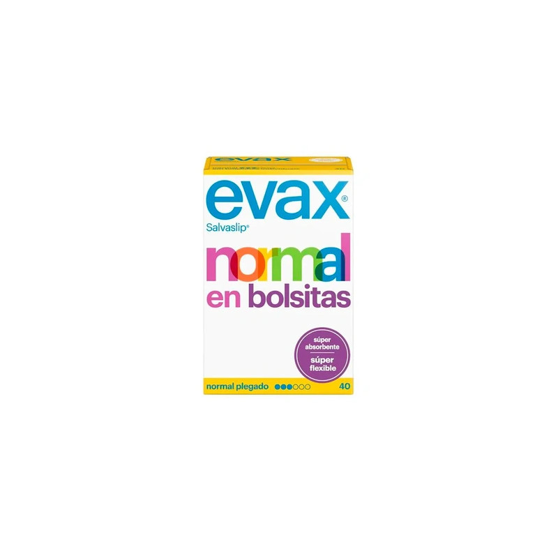 Evax Evax Normal Panty Liners 40 Units