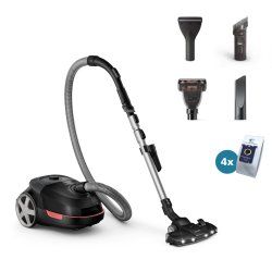 Philips 6000 series XD6142/12 vacuum 4 L Cylinder vacuum Dry 900 W Dust bag