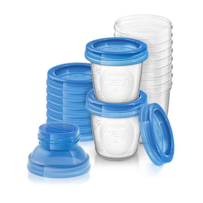Philips Avent - Breast Milk Storage Containers 10 pieces