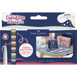 Faber-Castell - Creative Marker Gofa B - Happy Celebration - 6 pcs (161006)