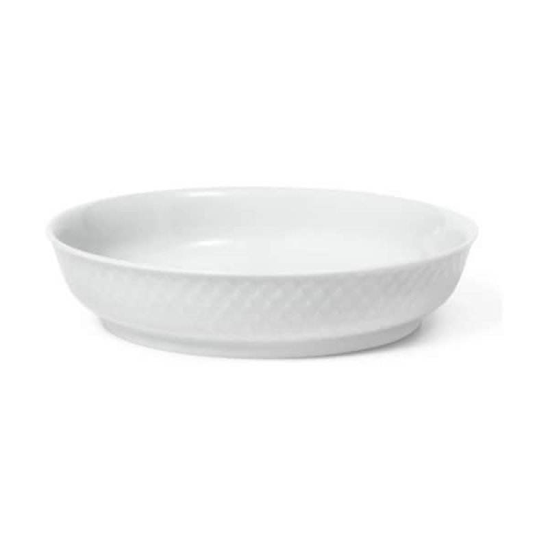 Lyngby Porcelæn - Rhombe Color Dessert Plate 16 cm - White