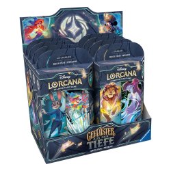 Disney Lorcana TCG Geflüster aus der Tiefe Starter Decks Display (8) *German Edition*