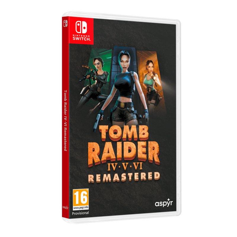 Tomb Raider IV-VI Remastered Starring Lara Croft /Switch