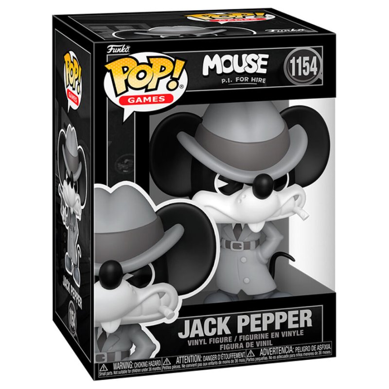 POP figure Mouse P.I. For Hire Jack Pepper