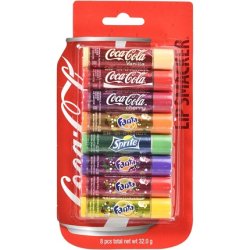 Lip Smacker Coca Cola Party Pack Assorted Lip Balms Set of 8