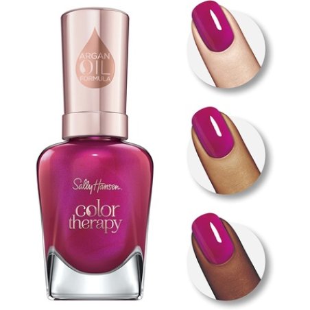 Sally Hansen Colour Therapy Nail Polish with Argan Oil 14.7ml Rosy Glow