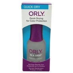 Orly In a Snap Quick-Dry Top Coat Nail Polish Dryer 18ml