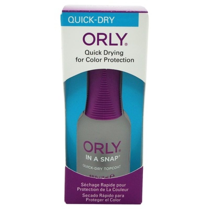 Orly In a Snap Quick-Dry Top Coat Nail Polish Dryer 18ml