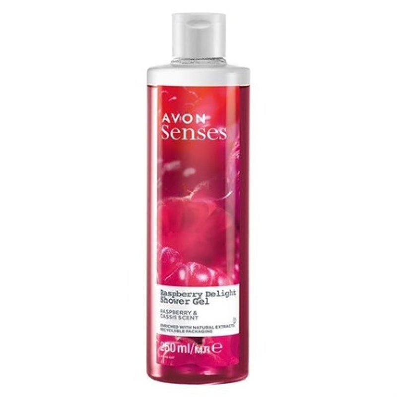 Avon Raspberry Delight Shower Gel with Raspberry & Blackcurrant 250ml