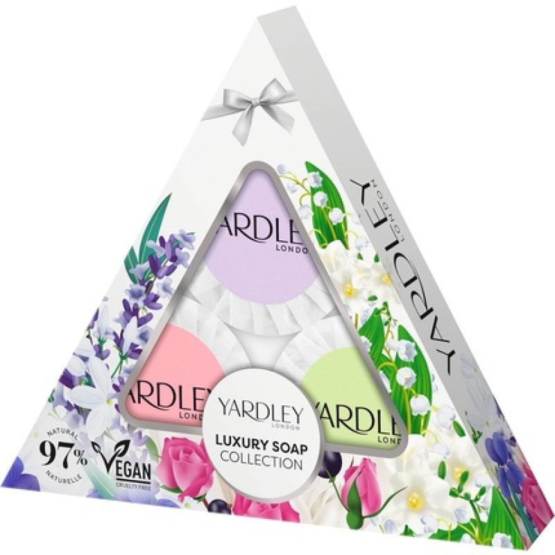 Yardley London Mini Luxury Soap Collection Featuring Signature Scents