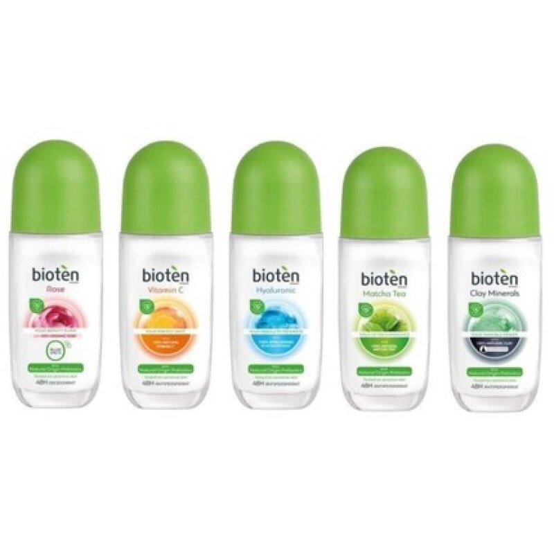 Bioten Roll-on 48-H Antiperspirant for Women 0% Aluminum Fresh Floral Scent 50ml