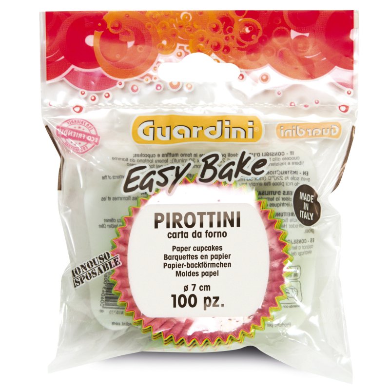 Guardini 15750 Muffin Cases Paper Oven Assorted Colours