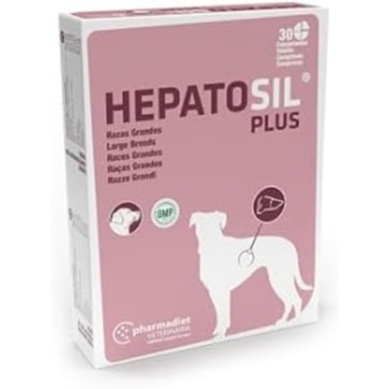 Hepatosil Plus for Large Breeds 30 Capsules