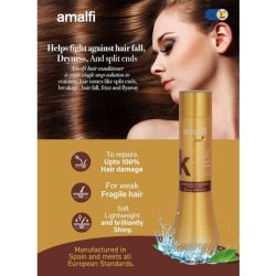 Amalfi Hair Care Smoothing Cream Conditioner with Argan and Keratin
