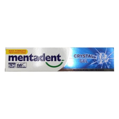 Mentadent Dental 125 Milliliters Crystal Gel