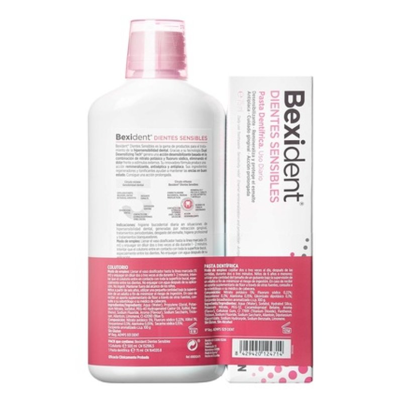 Isdin Bexident Sensitive Teeth Toothpaste Set - Pack of 2