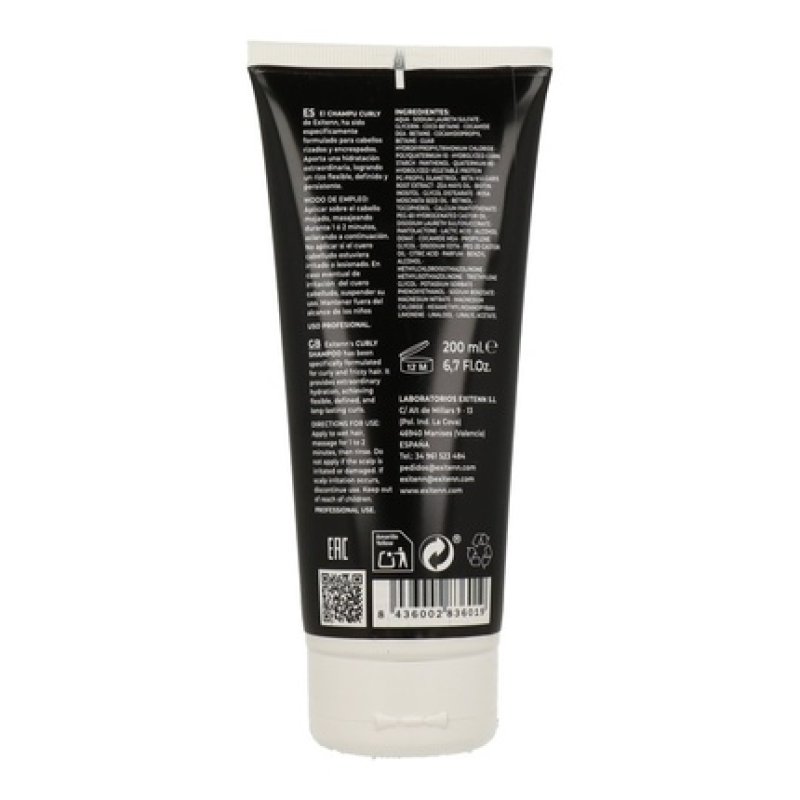 Exitenn Curly Shampoo Antifrizz 200 Ml