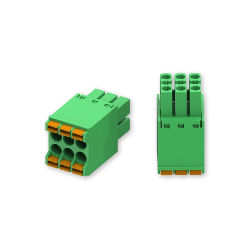 Teltonika PR5MEC15 terminal block 2 x 5, 2 x 3 Green