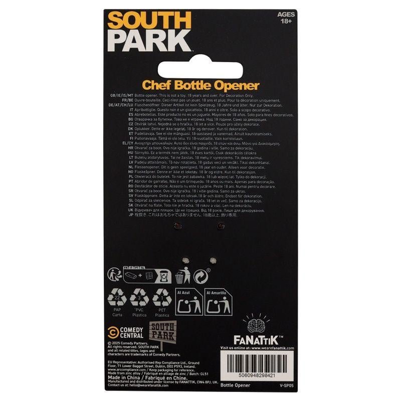 SOUTH PARK - Chef - Ouvre-Bouteille Edition Limitée