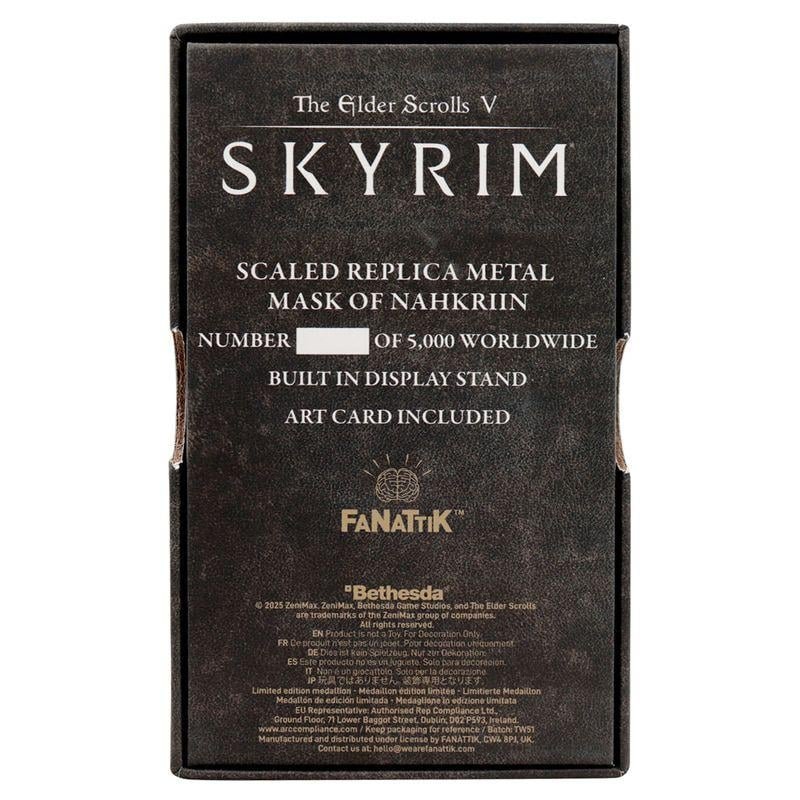 SKYRIM - Nahkriin Dragon Priest Mask - Replique Edition Limitée