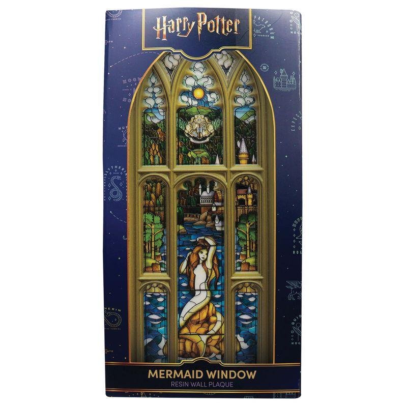 HARRY POTTER - Mermaid Stained Glass Window - Resin Plaque Limited Ed.