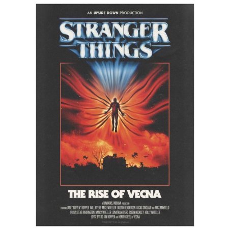 STRANGER THINGS - The Rise Of Vecna - Art Print - Edition Limitée