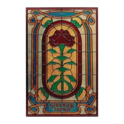 STRANGER THINGS - Creel House Stained Glass - Plaqué Resine