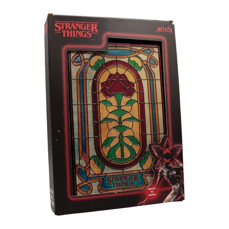 STRANGER THINGS - Creel House Stained Glass - Plaqué Resine