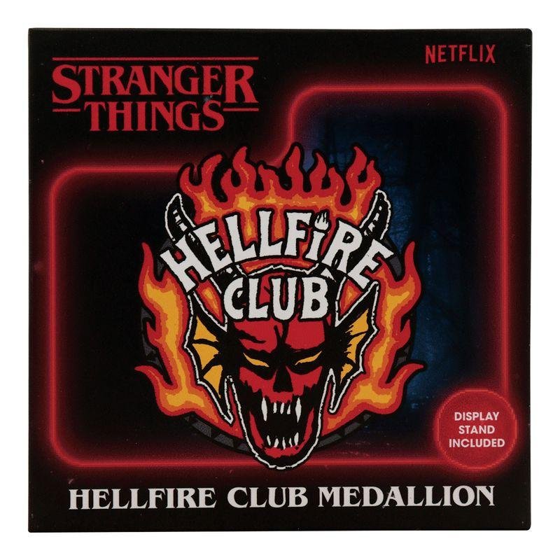 STRANGER THINGS - Helfire Club Medallion - Replique Edition Limitée