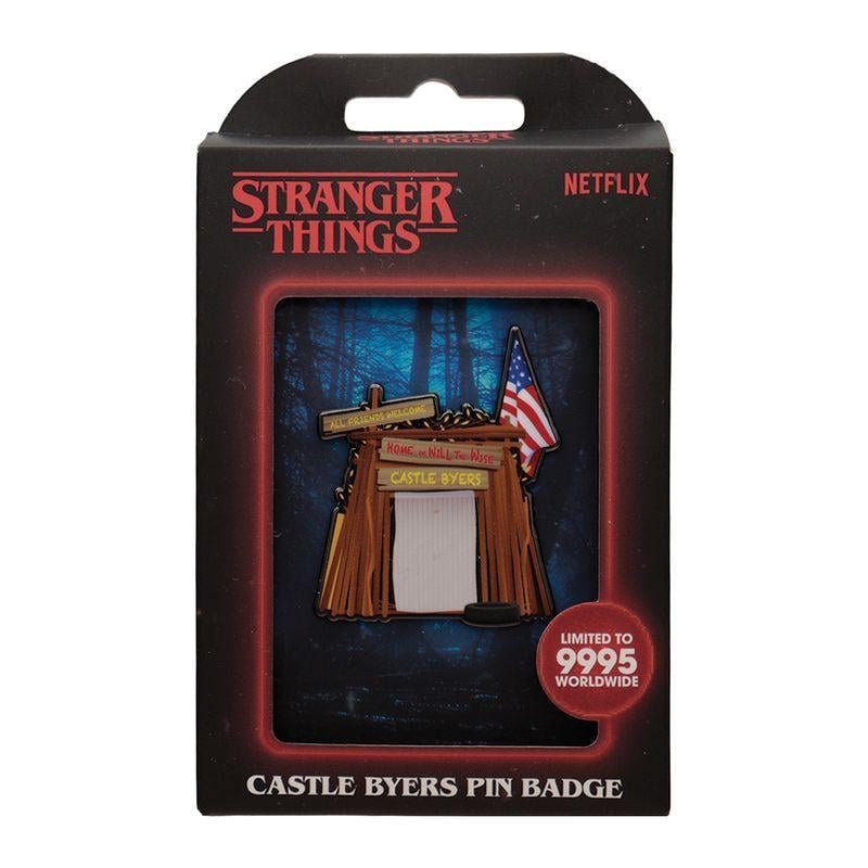 STANGER THINGS - Castle Byers - Pin's Badge Edition Limitée