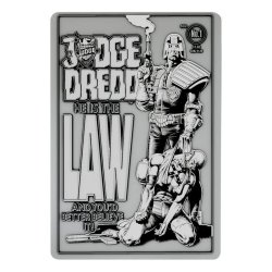 2000AD JUDGE DREDD - Comic Book Cover - Lingot Edition Limitée