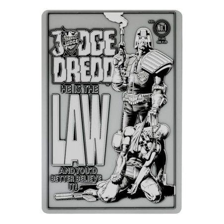 2000AD JUDGE DREDD - Comic Book Cover - Lingot Edition Limitée