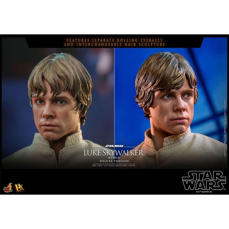 Star Wars Episode V figurine Movie Masterpiece 1/6 Luke Skywalker Bespin (Deluxe Version) 28 cm