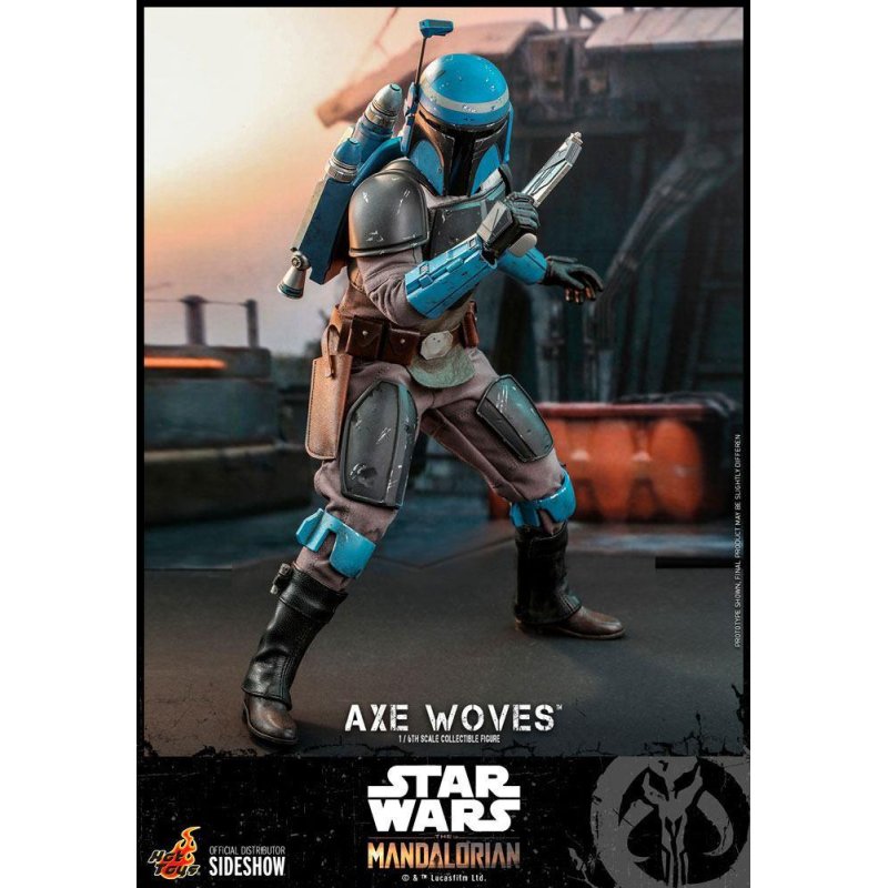 STAR WARS - The Mandalorian : Axe Woves - Figurine articulée 30cm