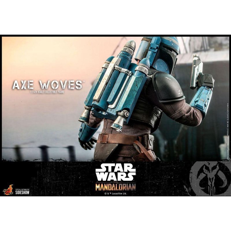 STAR WARS - The Mandalorian : Axe Woves - Figurine articulée 30cm