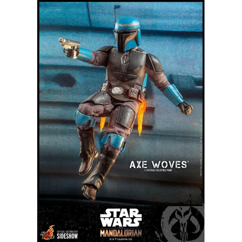 STAR WARS - The Mandalorian : Axe Woves - Figurine articulée 30cm