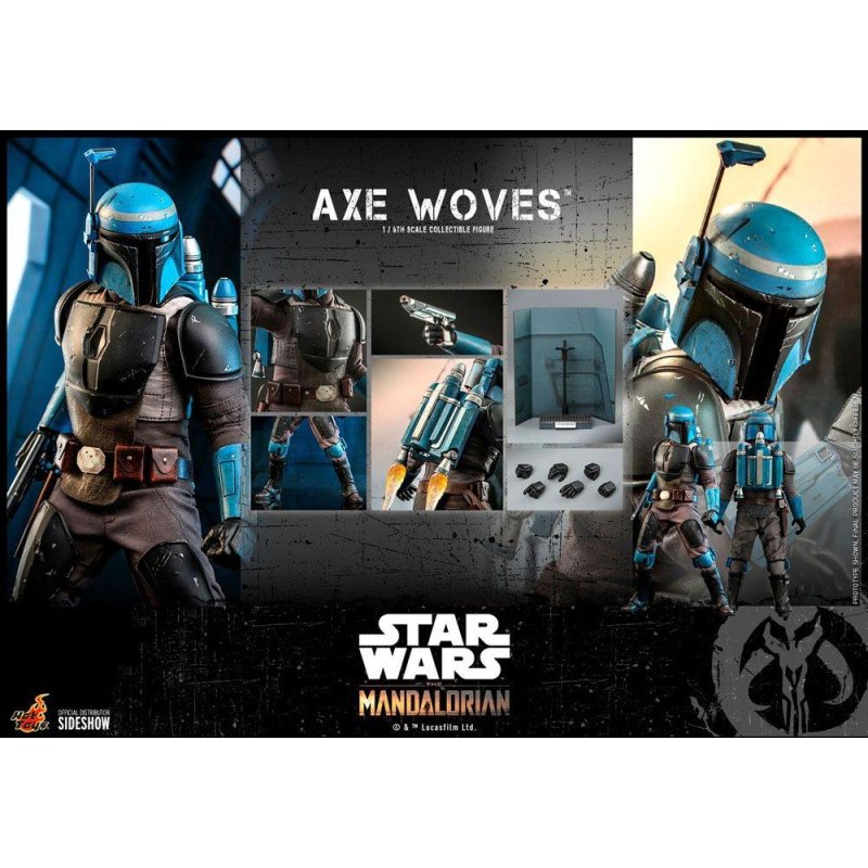 STAR WARS - The Mandalorian : Axe Woves - Figurine articulée 30cm