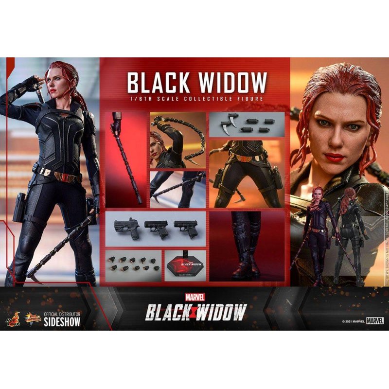 MARVEL - Black Widow - Statuette articulée Movie Masterpiece 28cm
