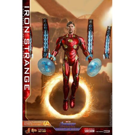 MARVEL - Iron Strange (Concept Art Series) - Statuette articulée 32cm