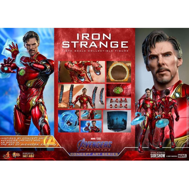 MARVEL - Iron Strange (Concept Art Series) - Statuette articulée 32cm