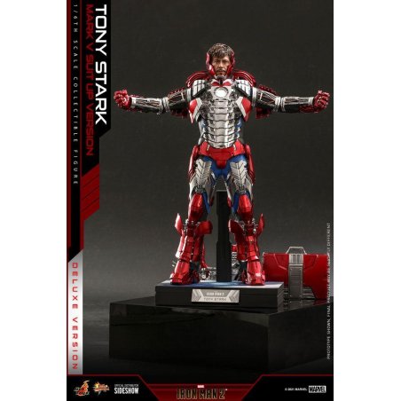 Iron Man 2 figurine Movie Masterpiece 1/6 Tony Stark (Mark V Suit Up Version) Deluxe 31 cm