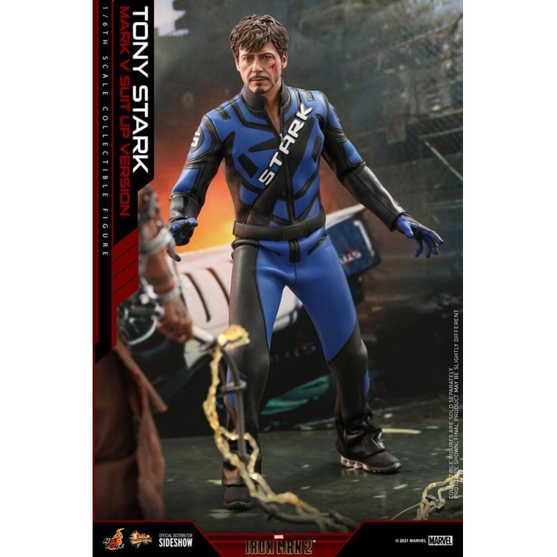 Iron Man 2 figurine Movie Masterpiece 1/6 Tony Stark (Mark V Suit Up Version) 31 cm