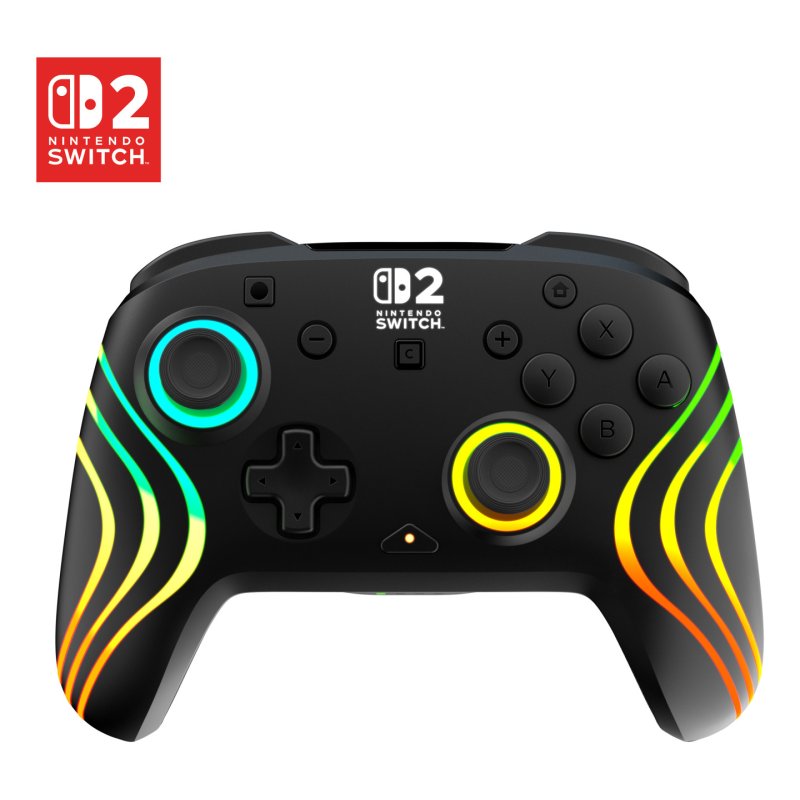 Turtle Beach Afterglow Wave Wireless Controller - Nintendo Switch 2 Black