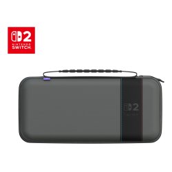 Turtle Beach - Étui de voyage PlayTrek noir charbon pour Nintendo Switch, Switch modèle OLED et Switch 2