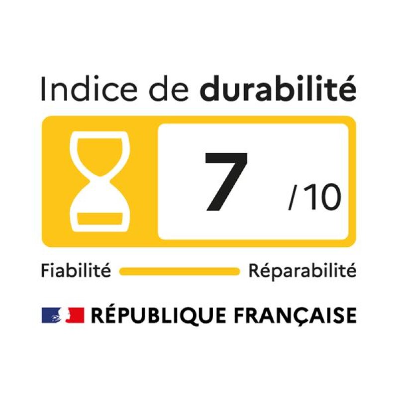 Lave linge 8Kg Blanc – Classe A - 8 kg - Digital Inverter - Quick Wash *