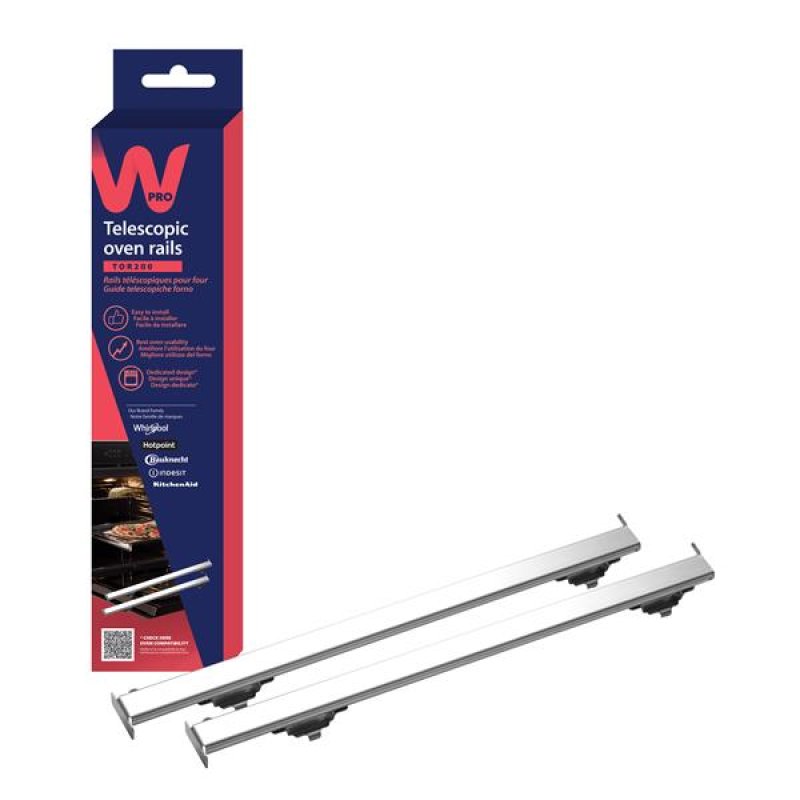 Rails télescopiques pour four - TOR200 est compatible avec les fours WP
