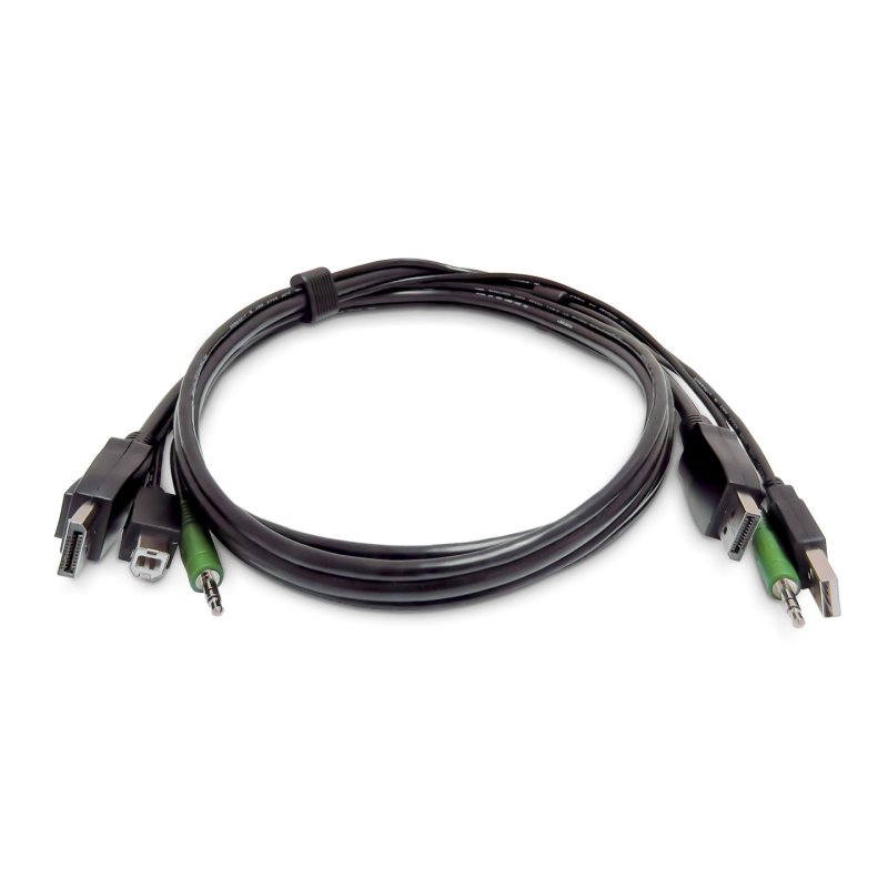 CABLE KVM HDMI DE 18 M USB 2.0 AUDIO 35 MM CABLE COMBO